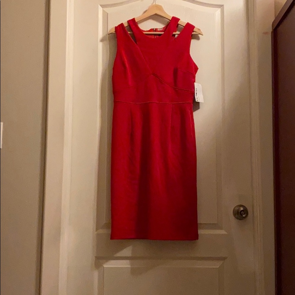 Red hot dress!